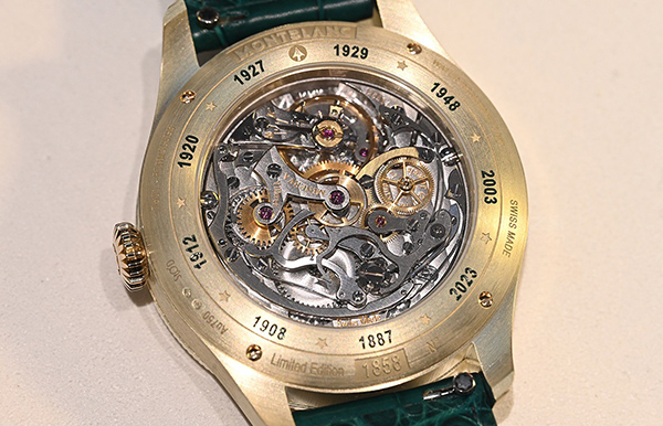 万宝龙1858系列130988腕表，复古系列限量版（图）